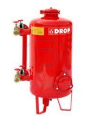 KIT FILTRE GRAVIER DROP SERIE X 1"1/2 + KIT CONTRE LAVAGE AUTOMATIQUE (4 VANNES MOTORISEES ACIER + COFFRET DE GESTION) + MEDIA FILTRANT VERRE 2 GRANULOMETRIES (80kg) + RACCORDS PVC DIAM 50